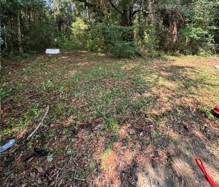 Lot after clearing by Code 3 Solutions
